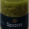 Spaas stompkaars Essential collection olijf 35 uur D 7 H 9,5 cm