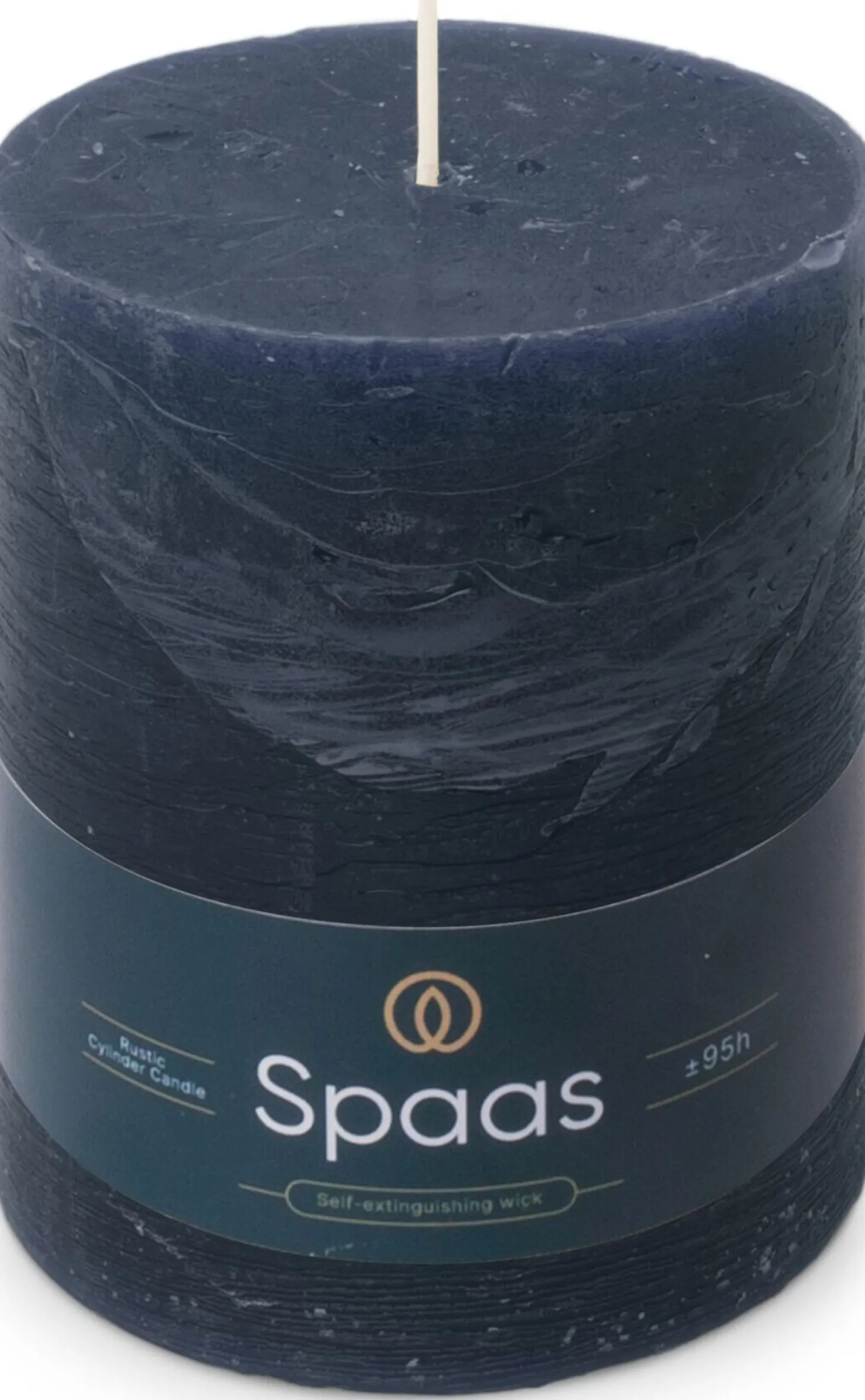Spaas stompkaars Essential collection crème 35 uur D 7 H 9,5 cm