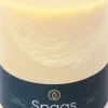 Spaas stompkaars Essential collection crème 95 uur D 10 H 13 cm