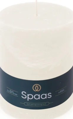 Spaas stompkaars Essential collection wit 95 uur D 10 H 13 cm