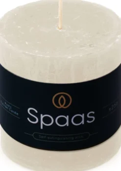 Spaas stompkaars Essential collection wit 25 uur D 7 H 7 cm