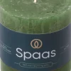 Spaas stompkaars Essential collection groen 25 uur D 7 H 7 cm