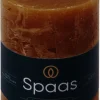 Spaas stompkaars Essential collection bordeaux 35 uur D 7 H 9,5 cm