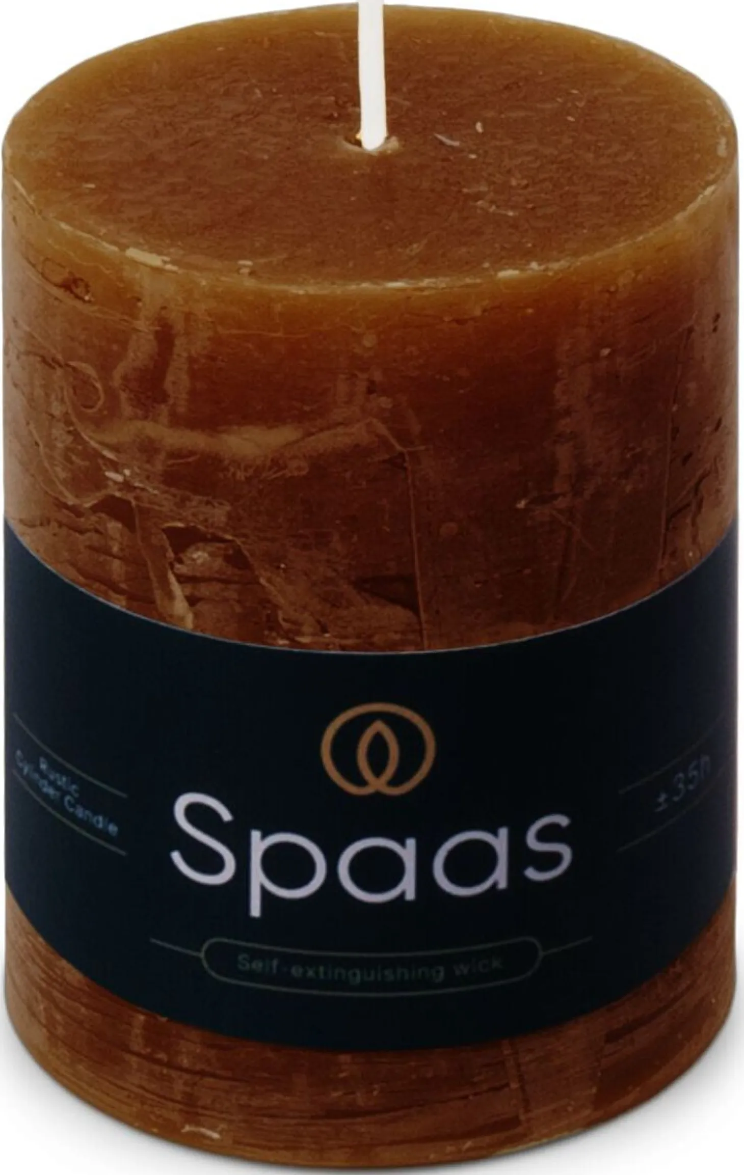 Spaas stompkaars Essential collection bordeaux 35 uur D 7 H 9,5 cm