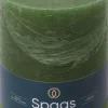 Spaas stompkaars Essential collection groen 95 uur D 10 H 13 cm