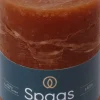 Spaas stompkaars Essential collection bruin 25 uur D 7 H 7 cm