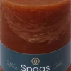 Spaas stompkaars Essential collection blauw 25 uur D 7 H 7 cm