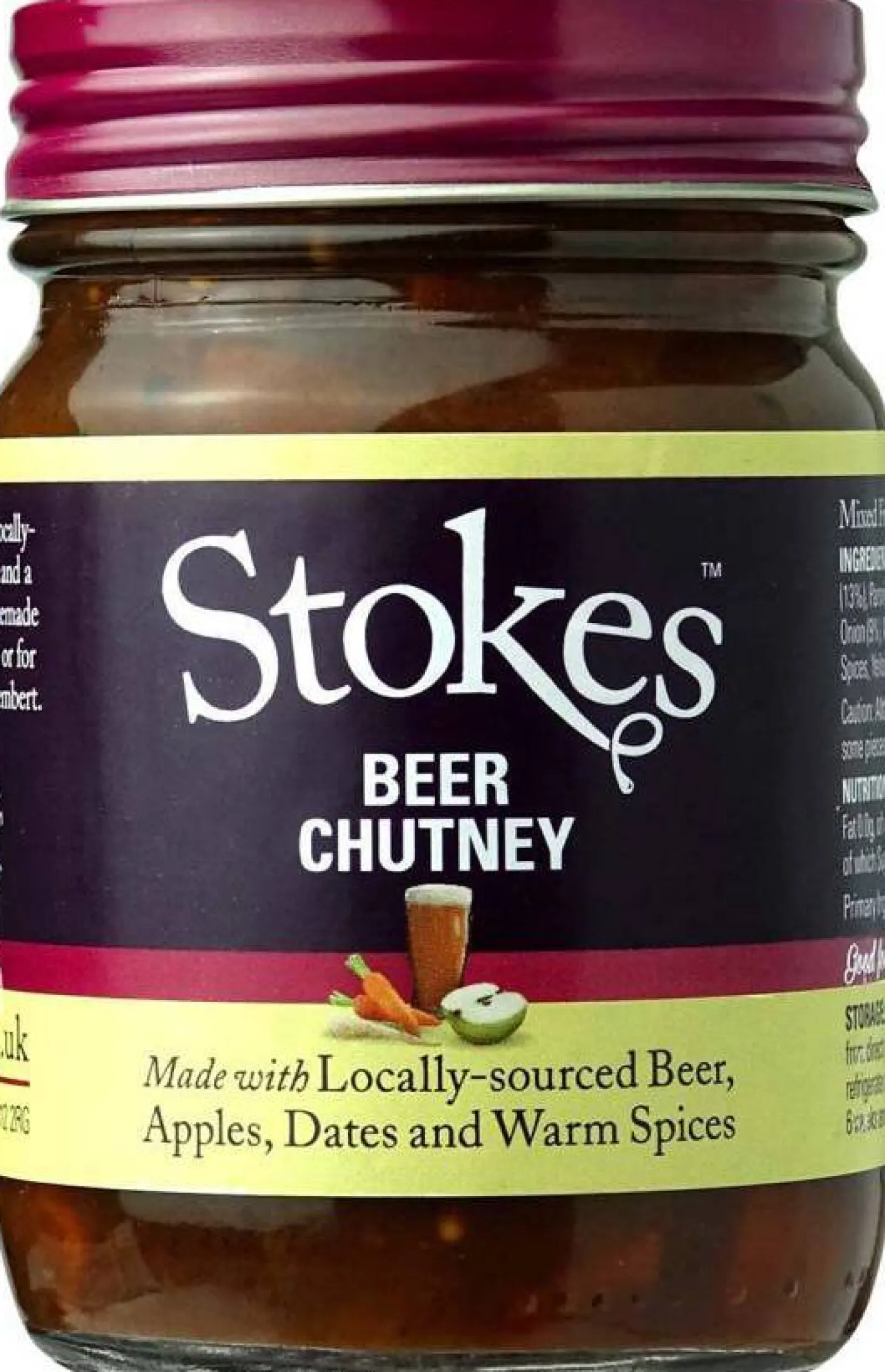 Stokes beer chutney 250 g
