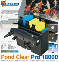 SuperFish vijverfilter Pond Clear Pro 9000 l/h