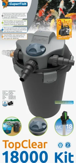 Superfish vijverfilter TopClear 18000 5.300 l/u