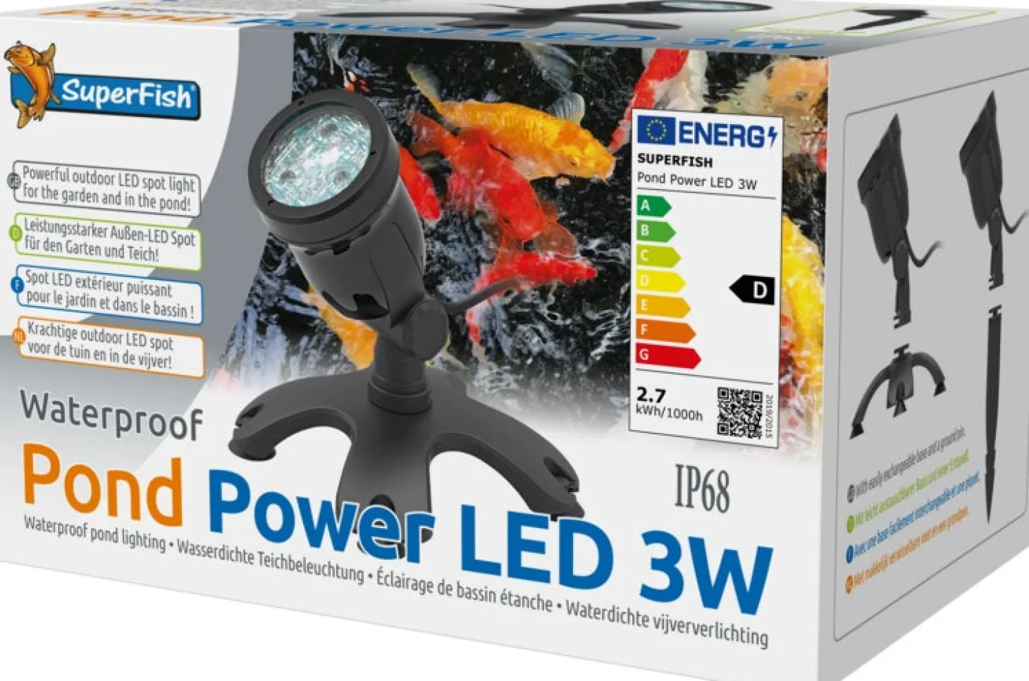 Superfish vijververlichting Power LED 3 W
