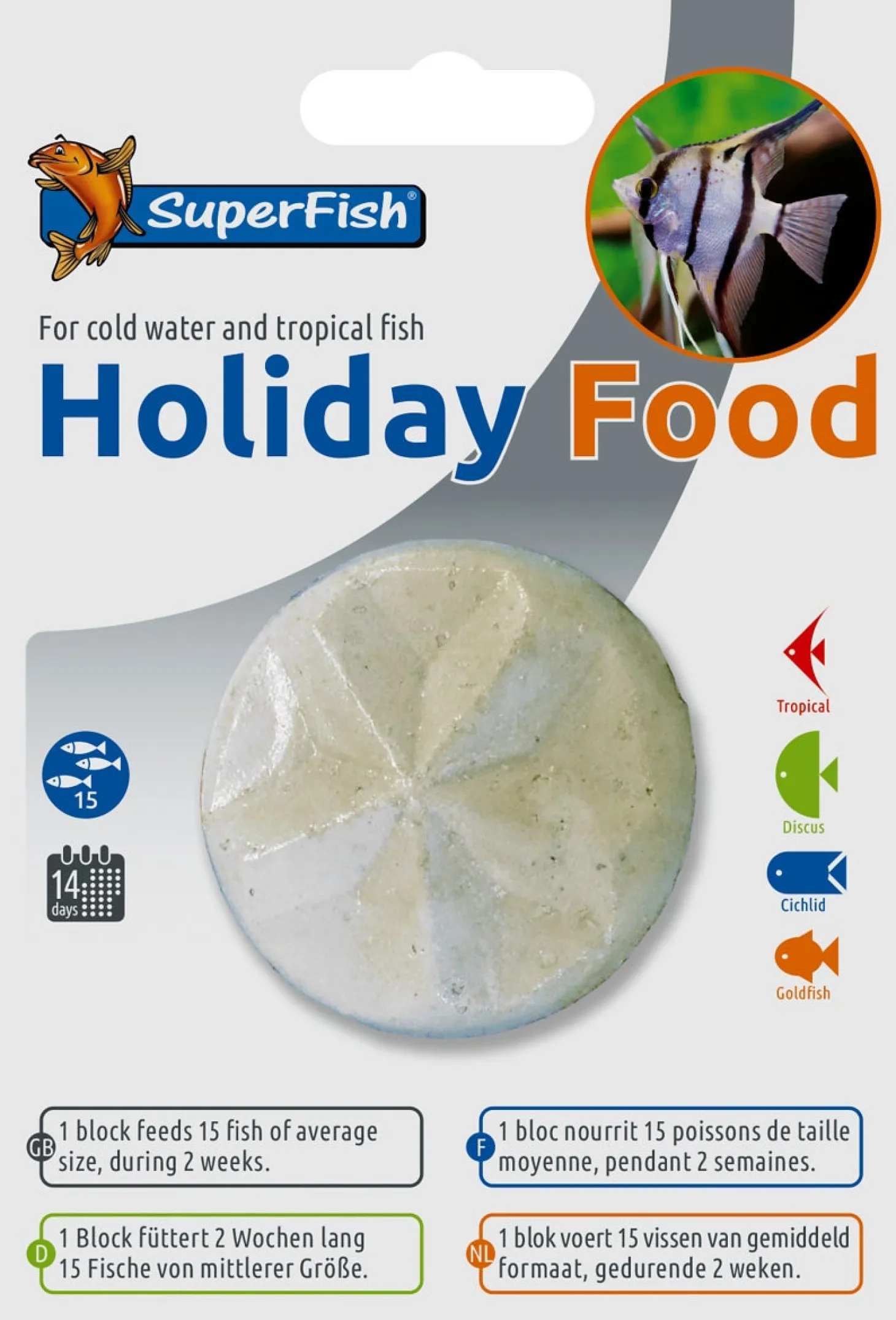 SuperFish visvoer vakantie 40 g