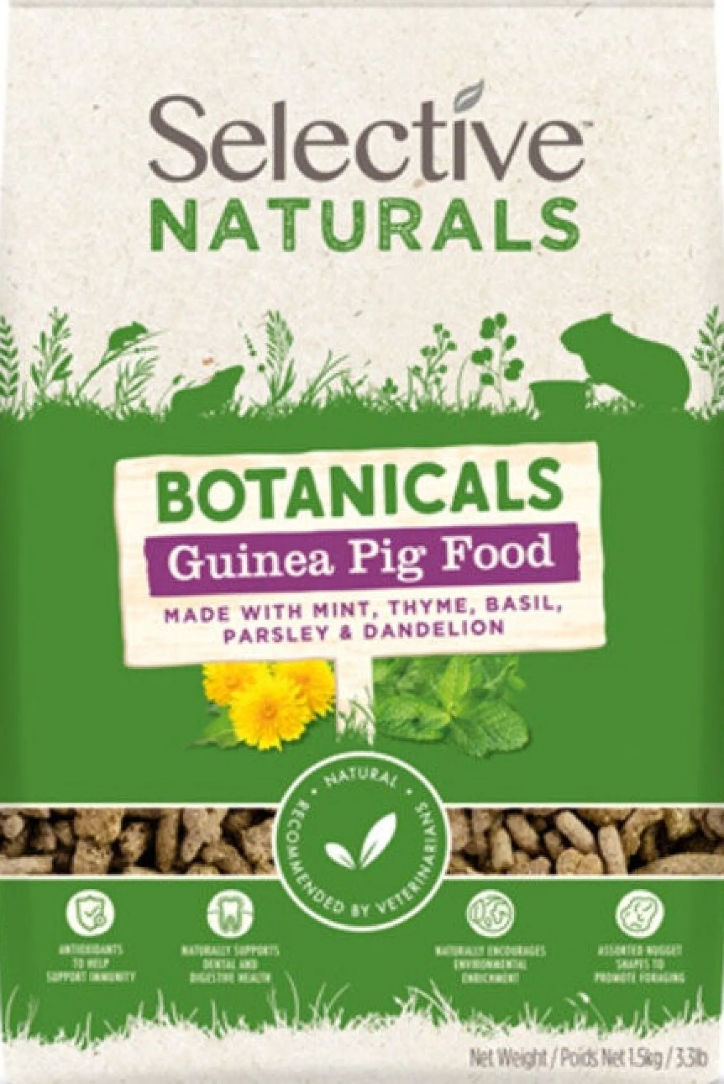 Supreme caviavoer Selective Botanicals 1,5 kg