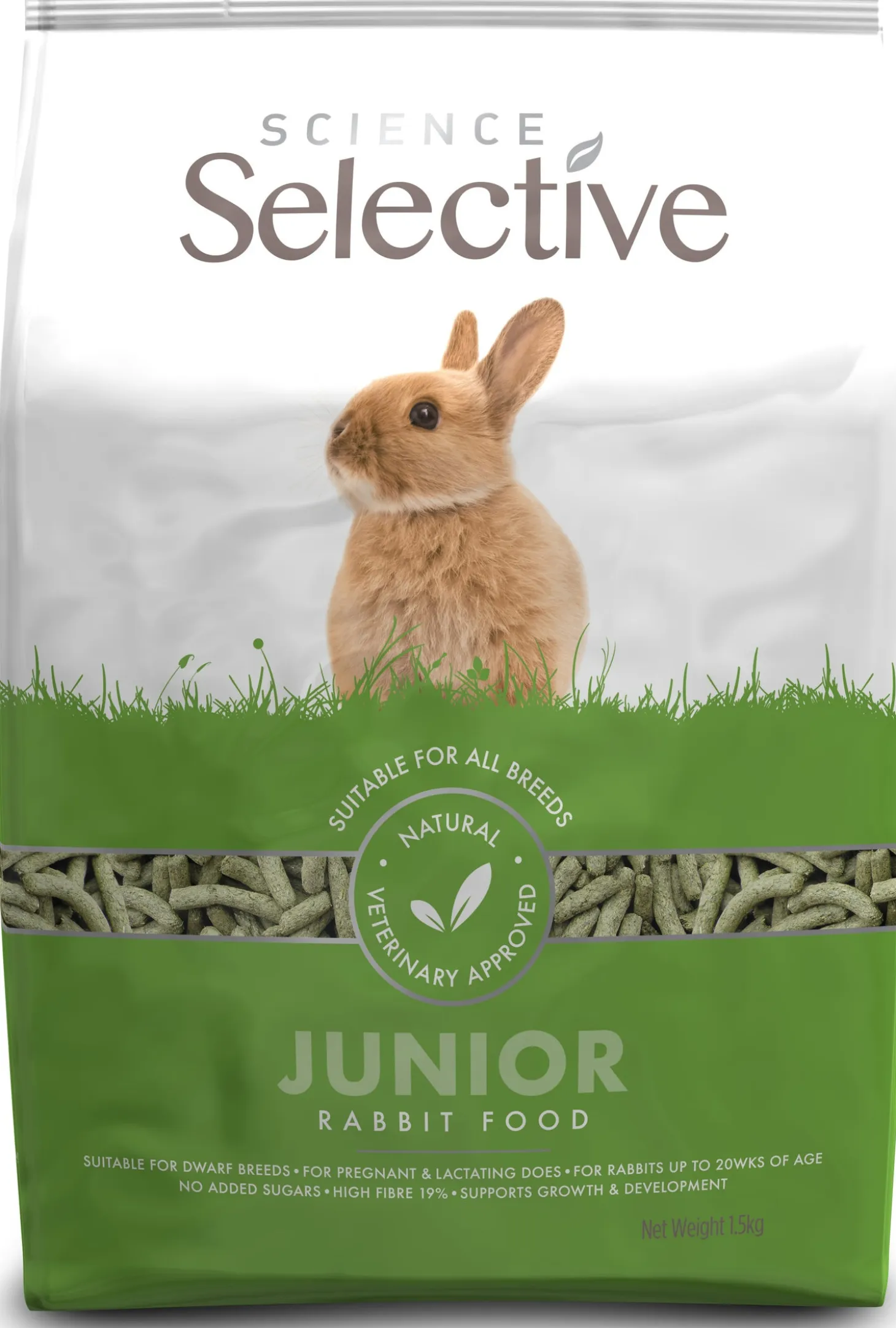 Supreme Science Selective konijnenvoer junior 1,5 kg