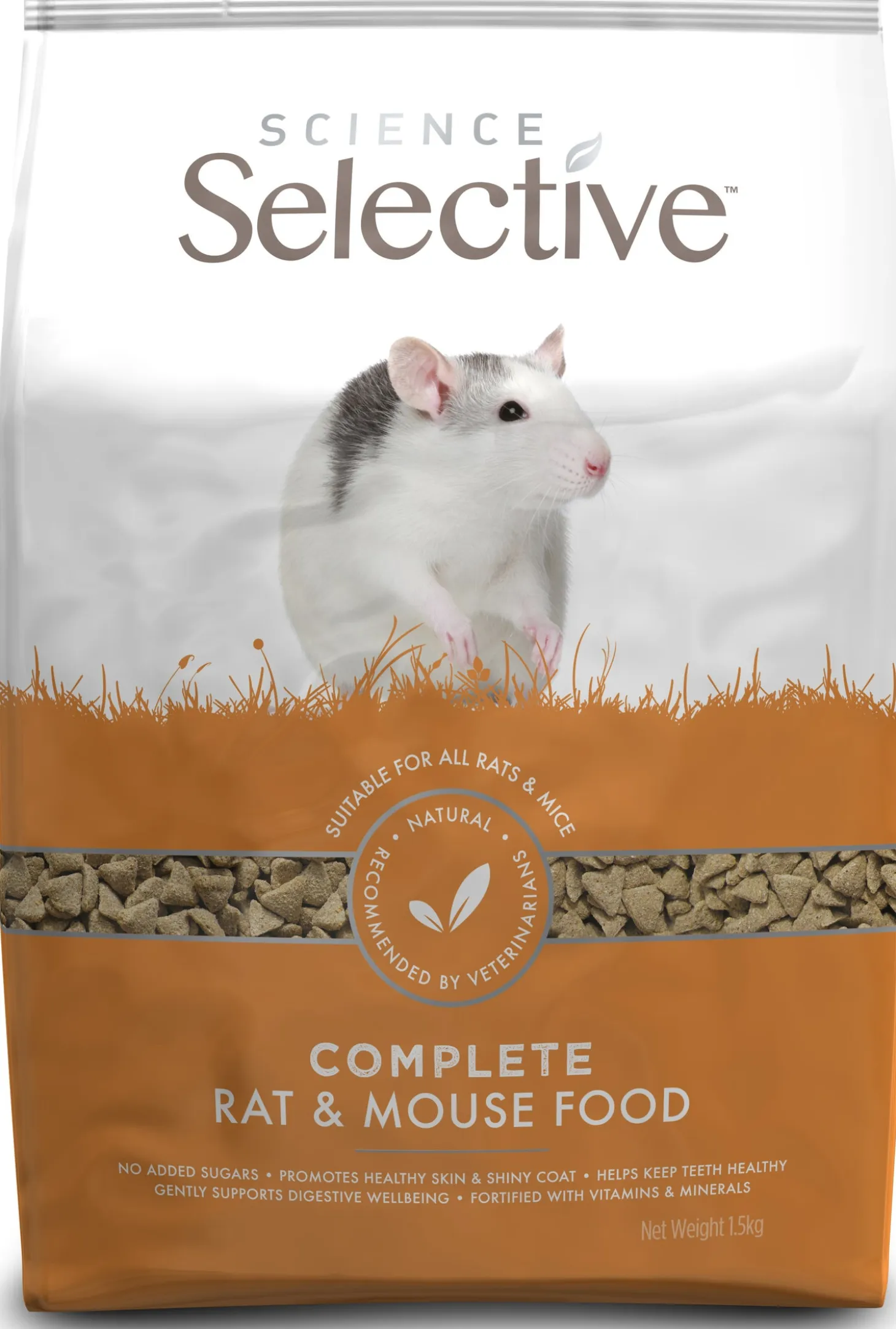 Supreme Science Selective ratten- en muizenvoer 1,5 kg