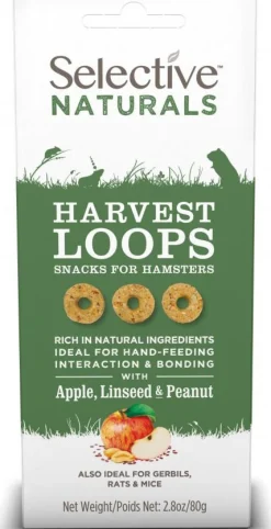 Supreme Selective hamstersnack Naturals Harvest Loops 80 g