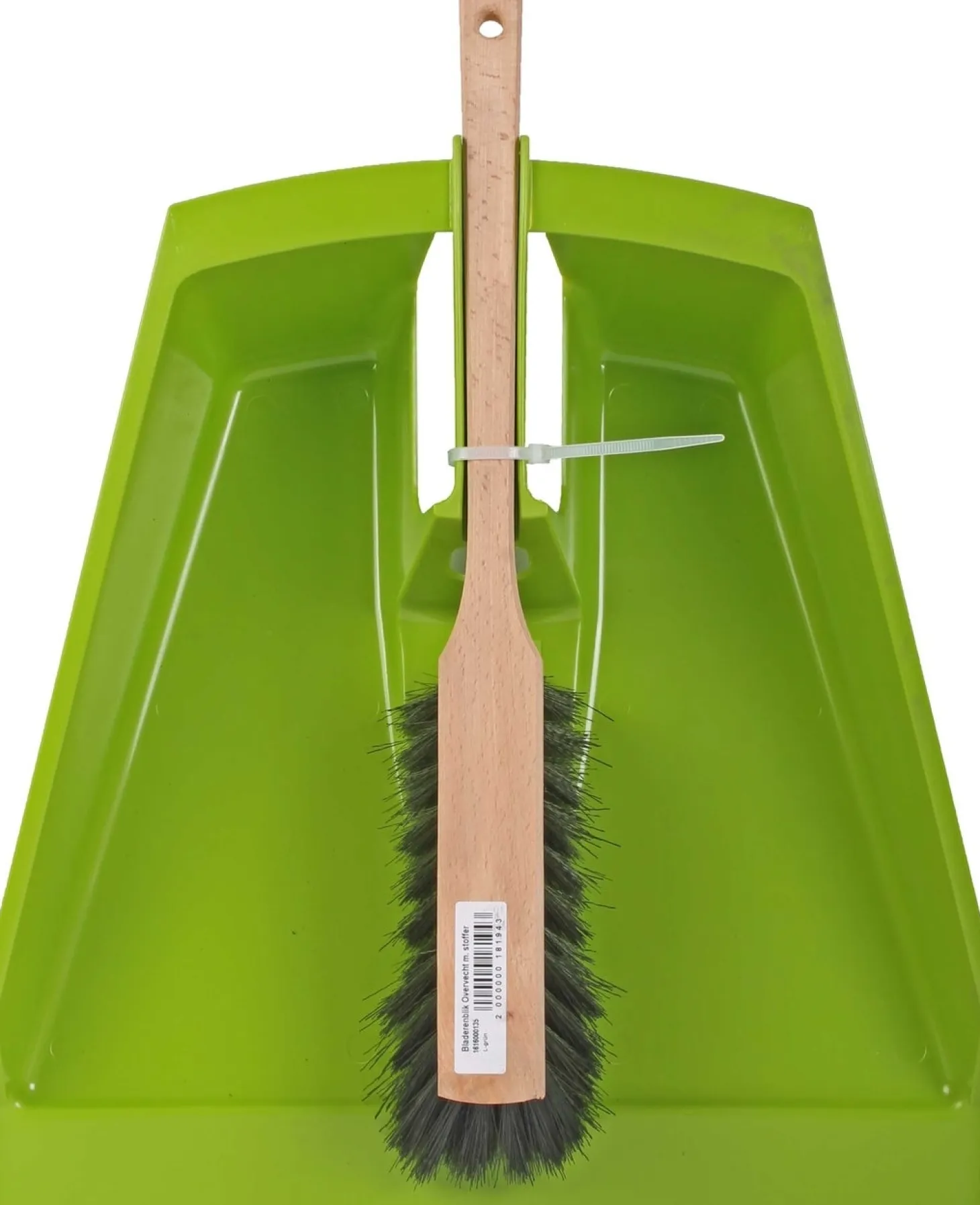 Talen Tools stoffer en blik groen