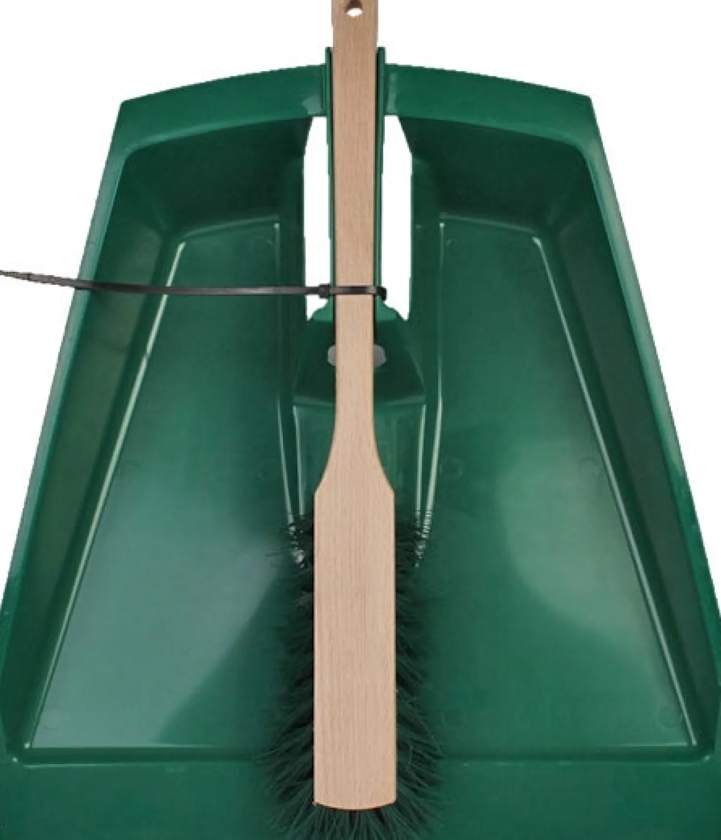 Talen Tools stoffer en blik groen 40 x 40 cm
