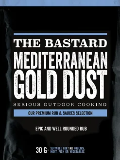 The Bastard barbecue kruiden Mediterranean Gold Dust 30 g