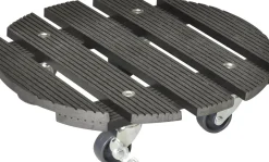 Trolley WPC antraciet D 29 H 7,2 cm