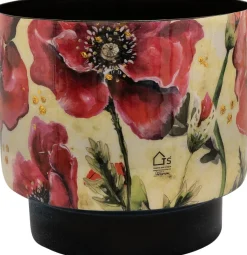 TS bloempot Camelia geel D 15 H 14 cm