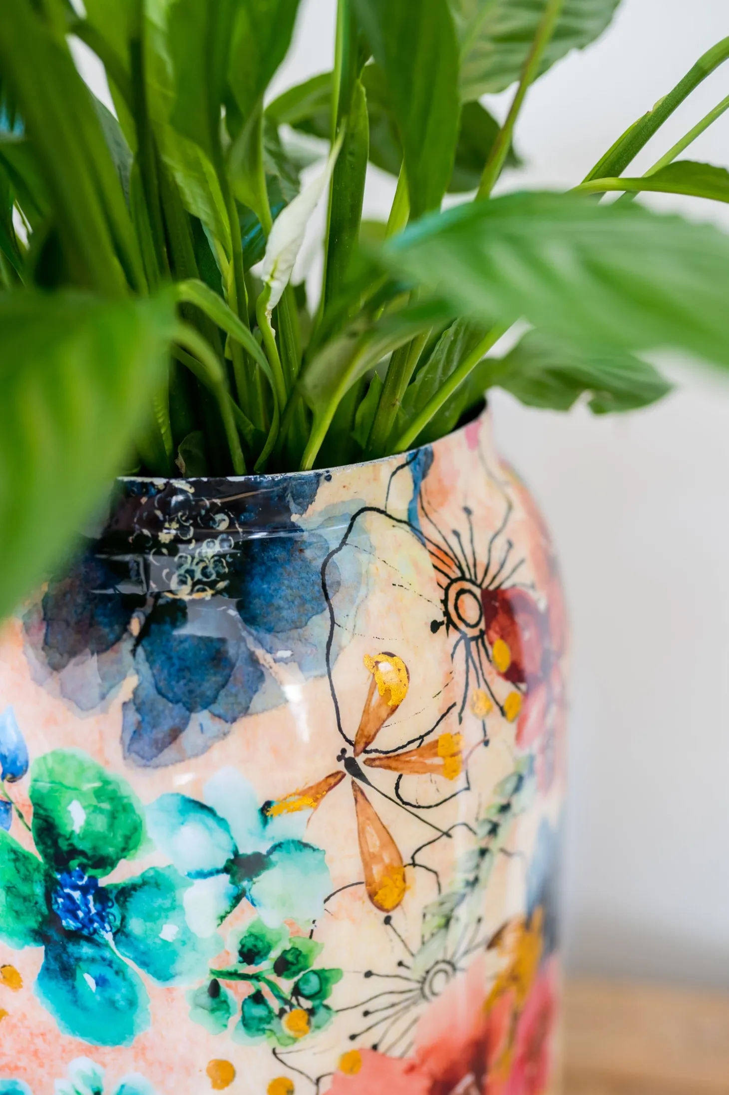TS bloempot Designed by Lammie sparkle spring D 21 H 24 cm