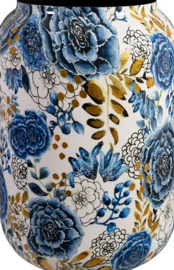 TS bloempot Designed by Lammie dutch blauw D 46 H 62 cm