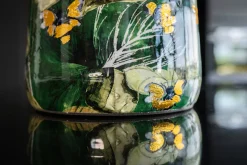 TS bloempot Designed by Lammie bee groen D 21 H 24 cm