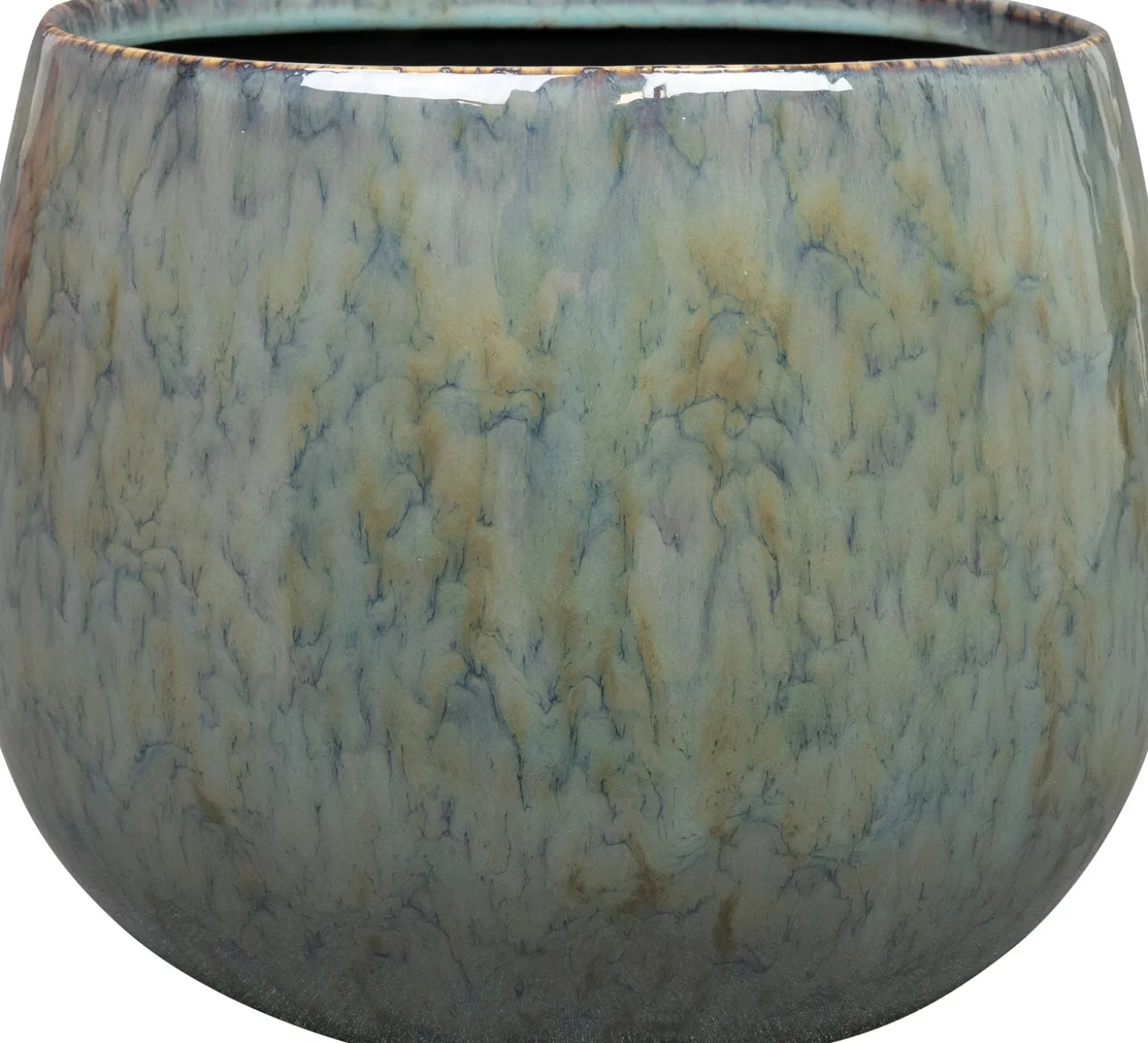 TS bloempot Odile blauw D 24 H 19 cm