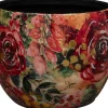 TS bloempot Rose rood D 9 H 7 cm