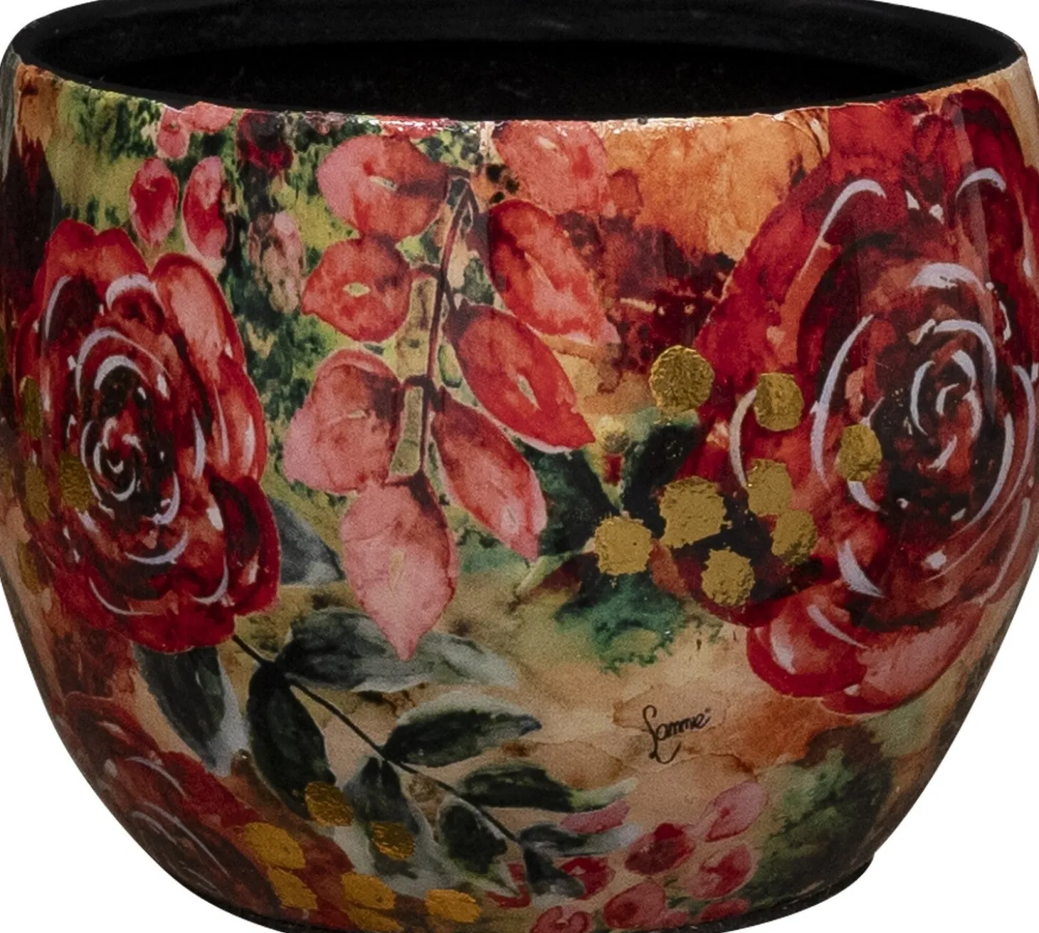 TS bloempot Rose rood D 9 H 7 cm