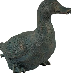 Ubbink spuitfiguur eend brons 29 x 15 x 24 cm