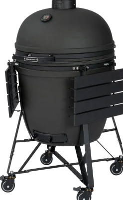 Urban Chef kamado barbecue Extra Large Deluxe mat zwart 145 x 90 x 138 cm