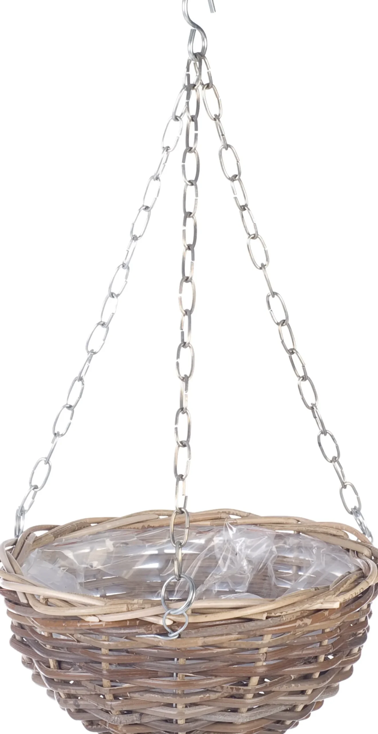 Van der Leeden hangpot grijs D 30 cm