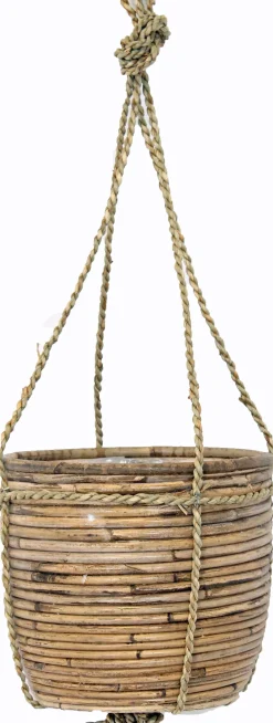 Van der Leeden hangpot naturel D 20 H 19 cm