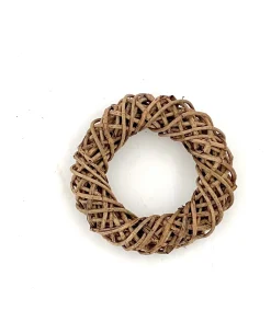 Van der Leeden tuinwanddecoratie krans Twig naturel D 30 H 8 cm