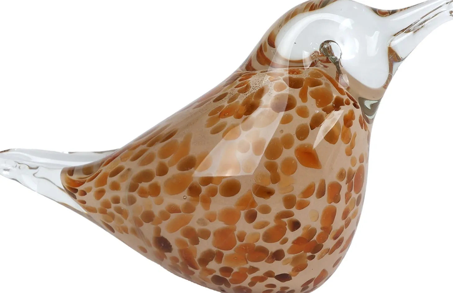 Van Manen Beeld vogel bruin 15 x 6 x 9,5 cm