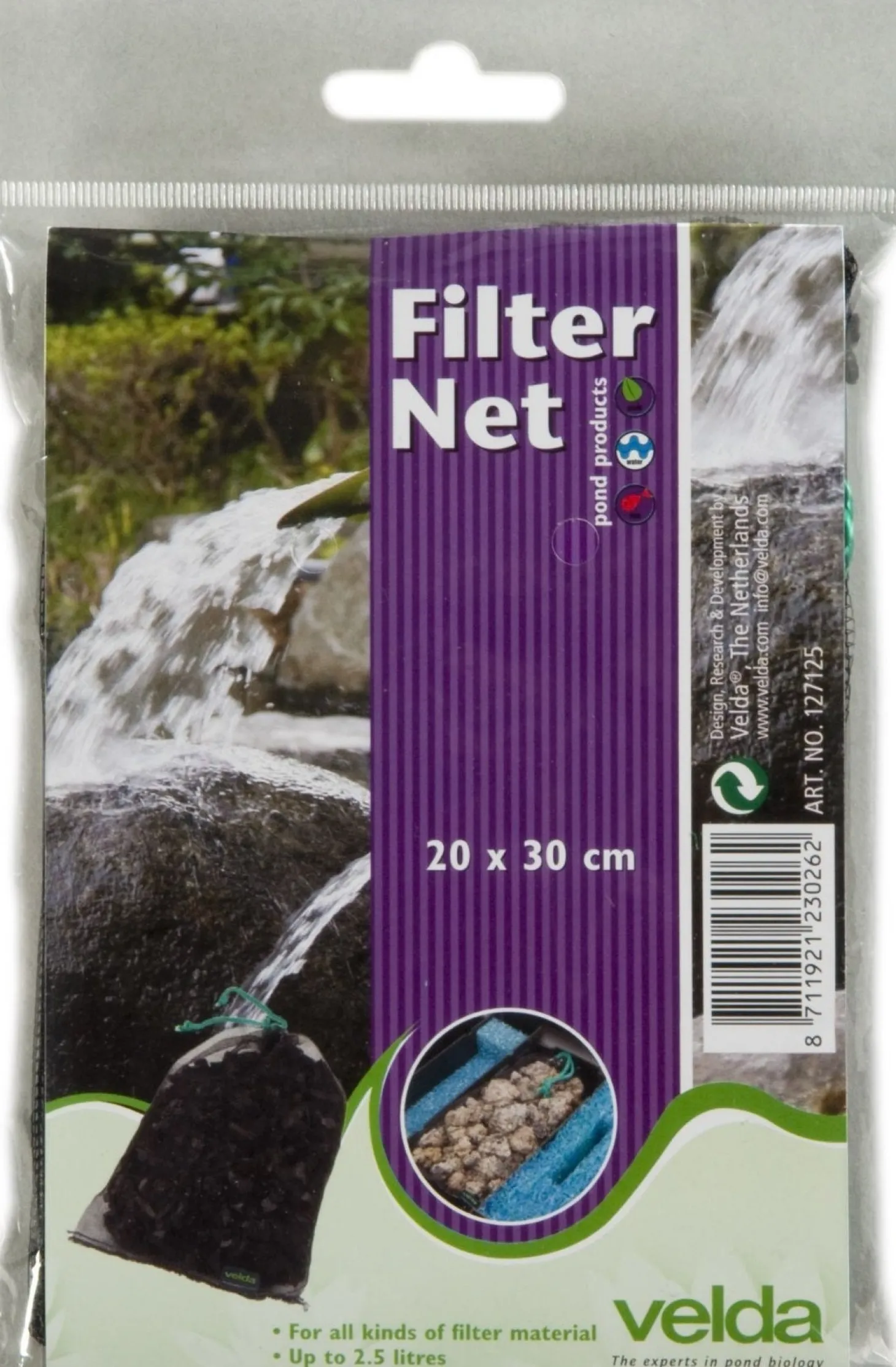 Velda filternet 20 x 30 cm