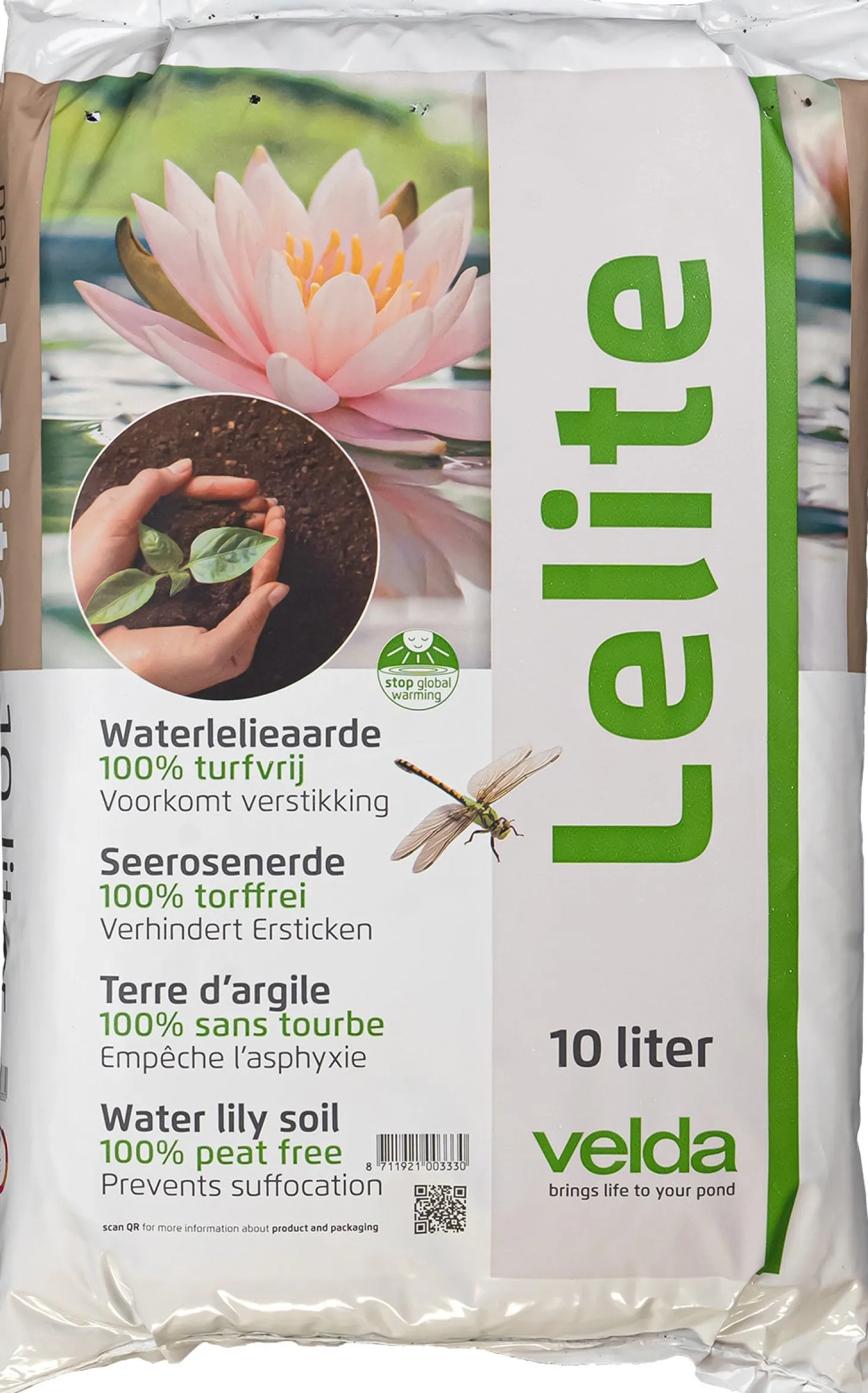 Velda waterlelieaarde turfvrij 10 L
