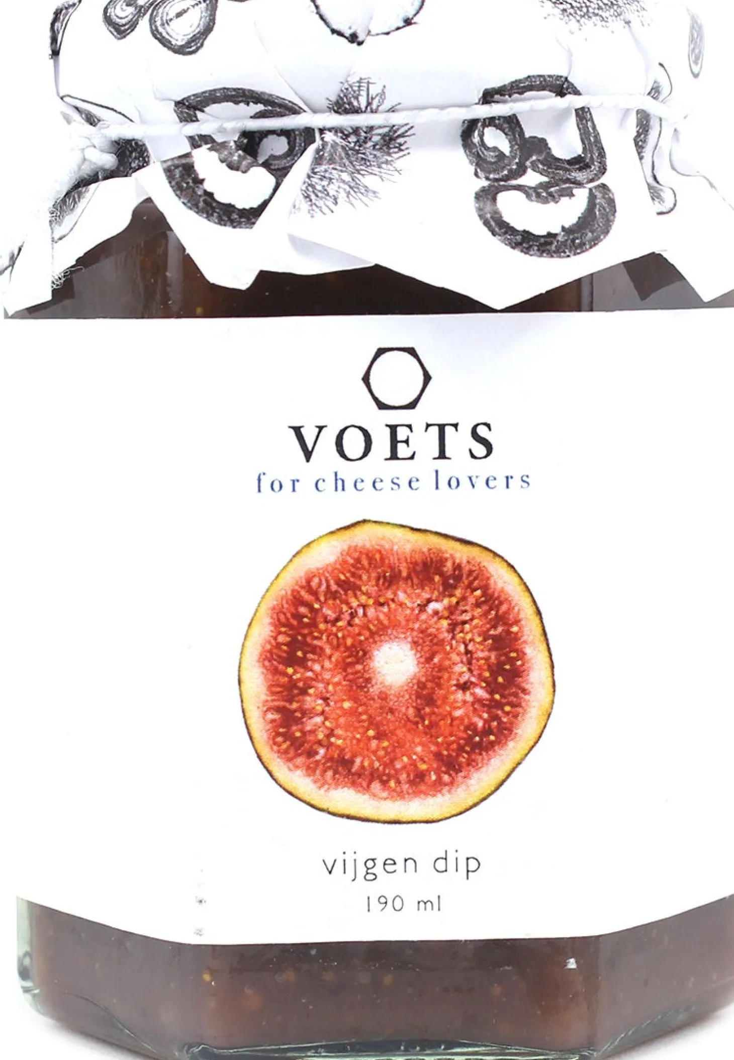 Voets Cheese Dippers vijgen dip 190 ml
