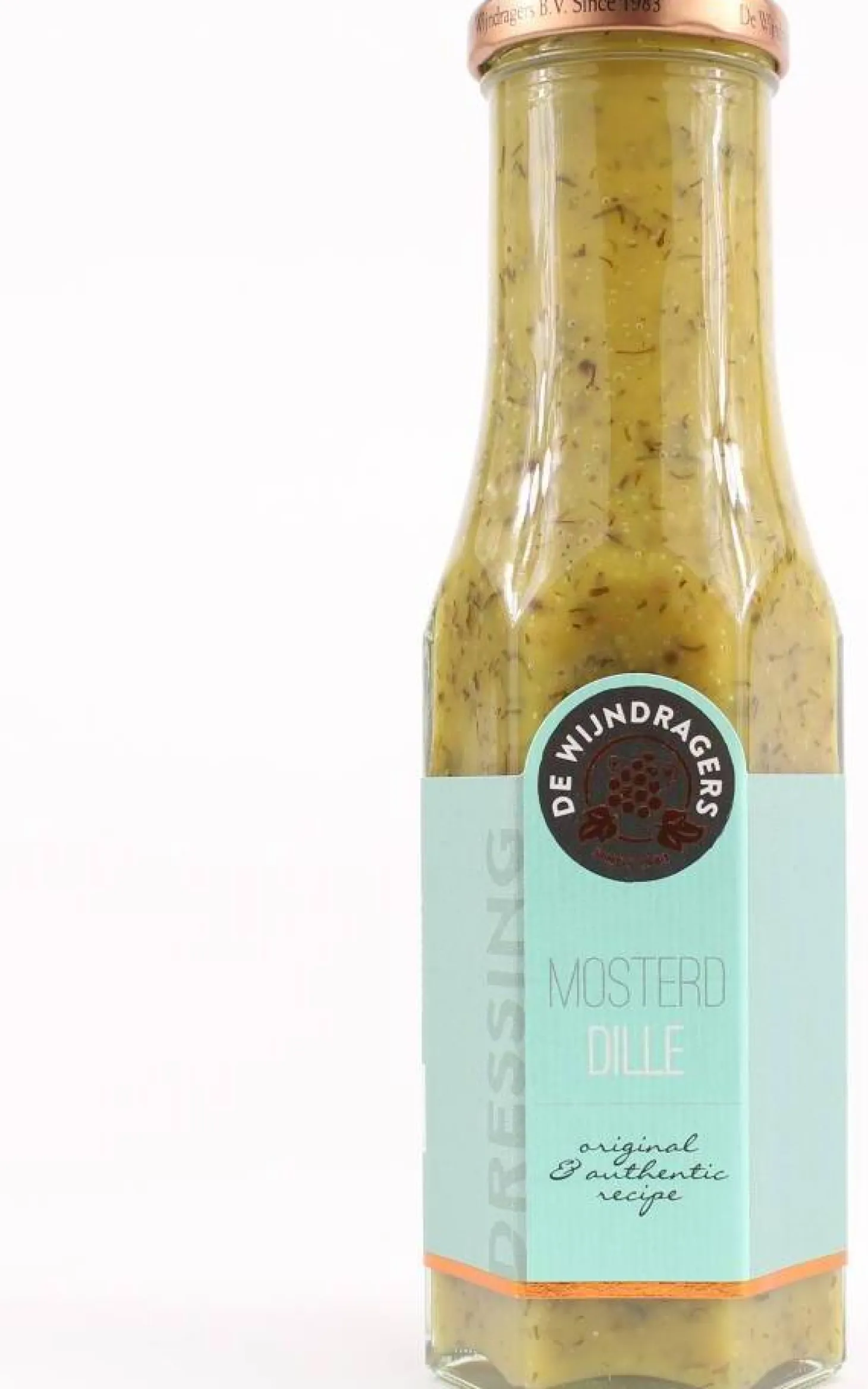 Wijndragers dressing mosterd dille 250 ml