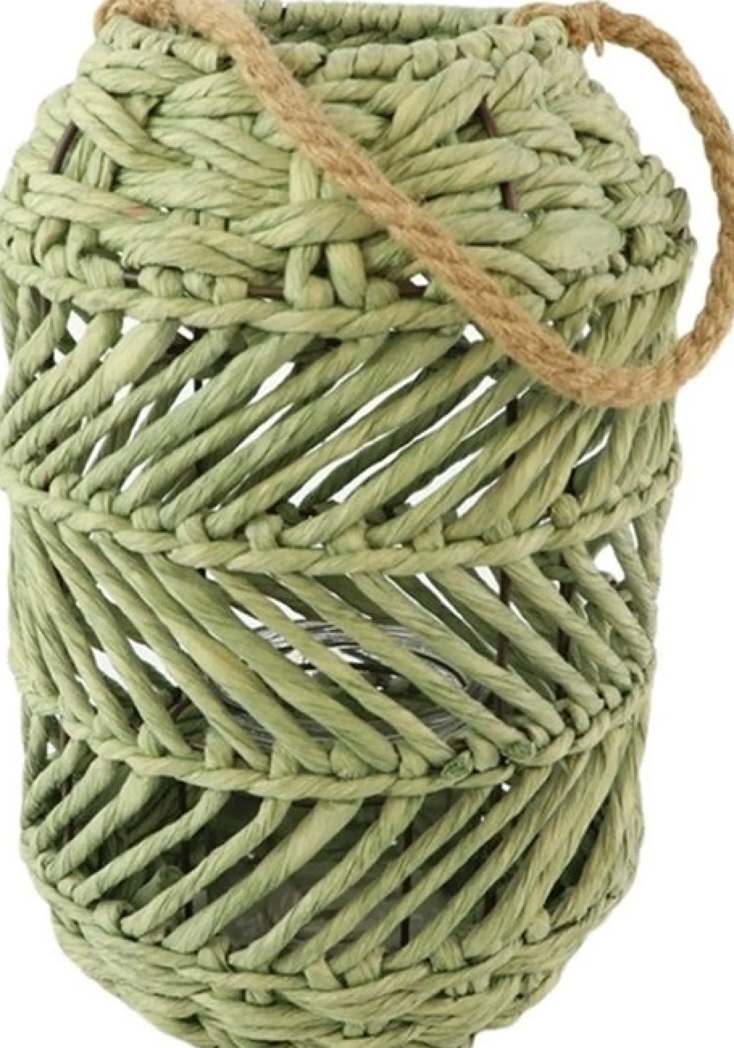 Windlicht Deia groen D 22 H 54 cm