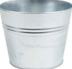 Zinc Collection bloempot Chris zink 23 x 23 x 18 cm