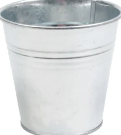 Zinc Collection bloempot Ella zink 14 x 12 x 14 cm