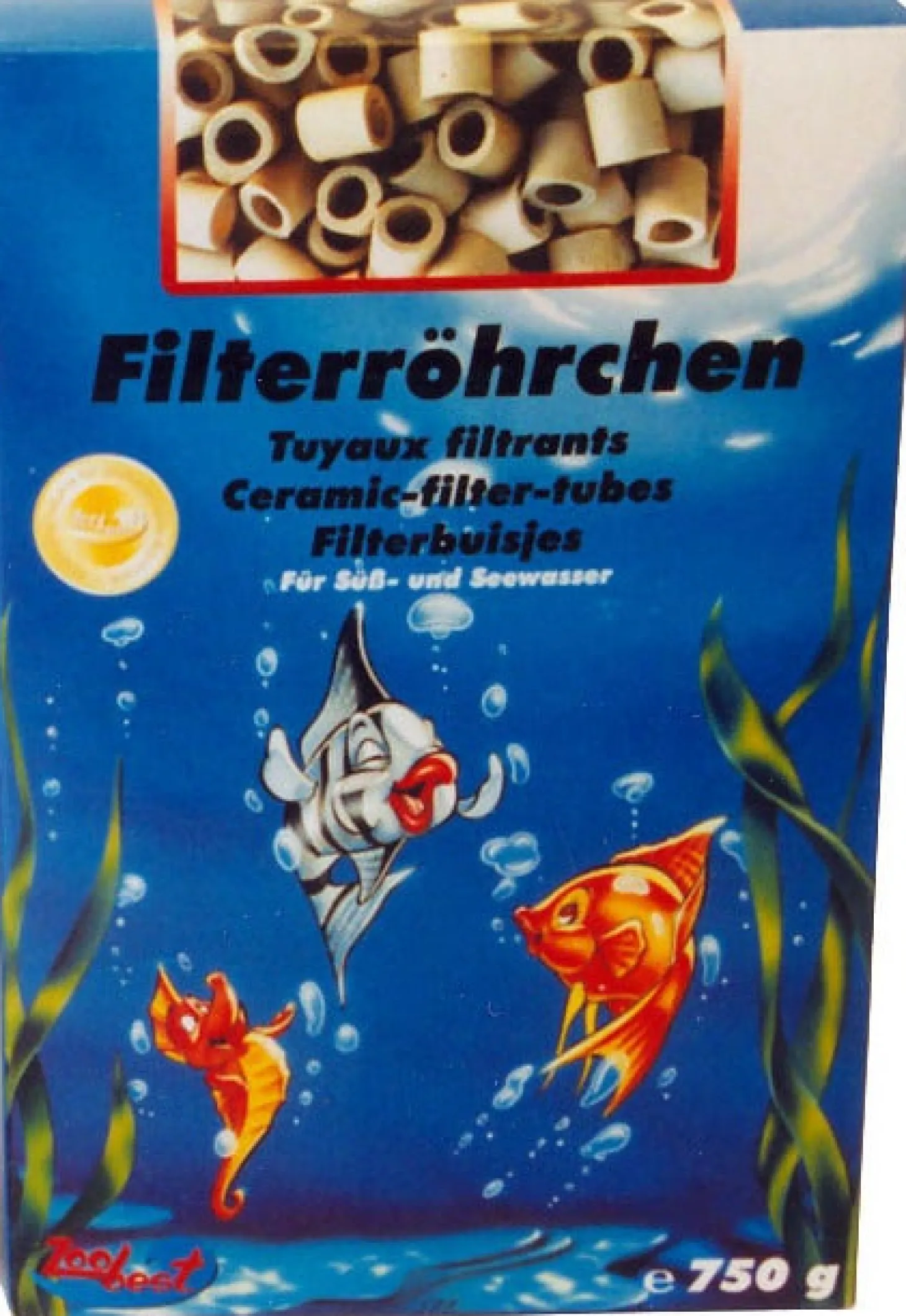 Zoobest keramische filterbuisjes 750 g