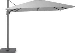 Zweefparasol Merida Plus grijs 35+UV 300 x 300 cm